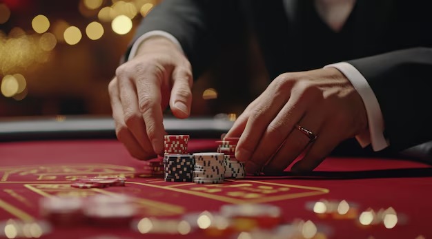 Live Ocean King dealer studio with multiple camera angles and player interface overlay